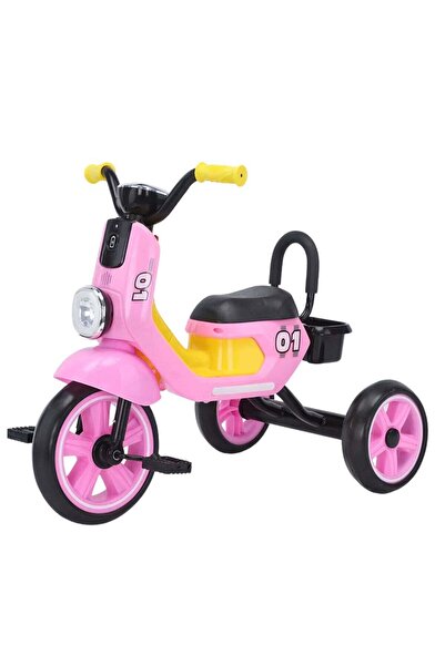 MAAS Explorer Tricycle for Kids with LED Side Light and Headlight