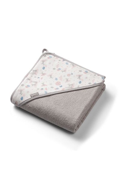 Babyono Prosop baie bumbac soft 100 x 100 cm Babyono Gri 1552/03