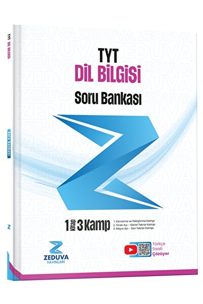 Zeduva Türkçe Saati TYT Dil Bilgisi 1 Kitap 3 Kamp Soru Bankası