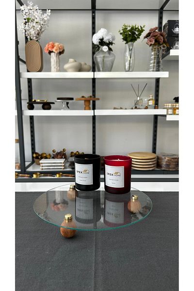 İpek Home Glass Organizer, Jewelry Organizer