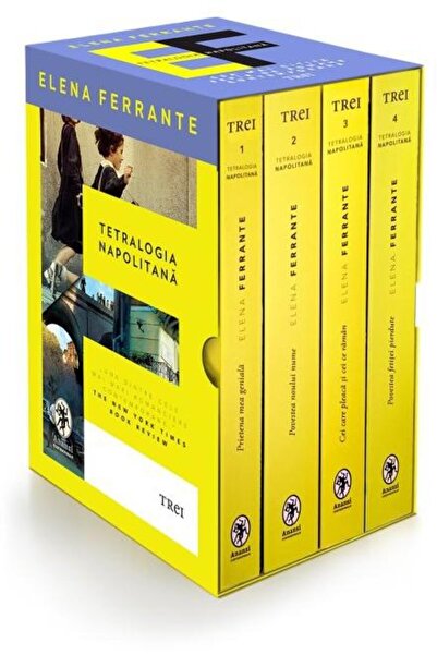 Editura Trei Pachet Tetralogia Napolitana (4 VOLUME), Elena Fer