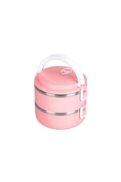 Art Tone Lunch Box Erl-100 Lunch Box Steel 2 Compartments (1 Pc)