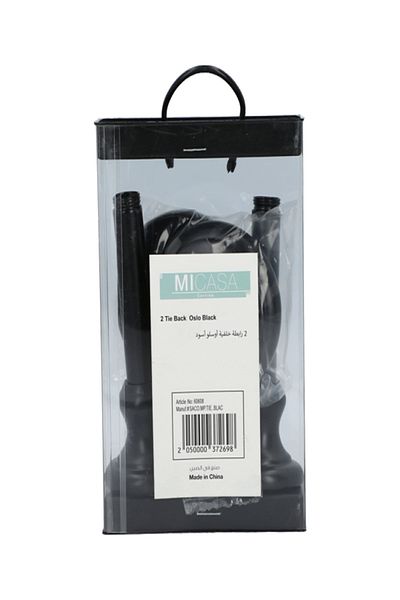 micasa 2-Piece Rust-Resistant Durable Steel Tie Back for Curtains