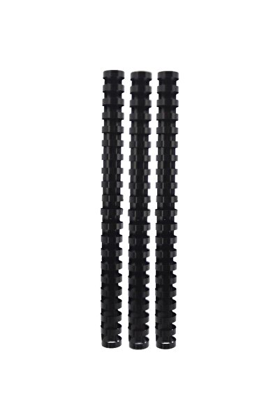 Roco مشط تجليد حلزوني - 22 مم، مقاس A4، بلاستيك، أسود