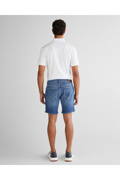 Gant Erkek Mavi Regular Fit Şort