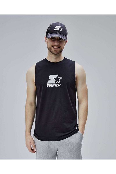 Starter Gonzale Black Crew Neck Printed Oversize Men's Tshirt