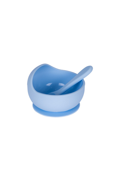Babies Basic BabiesBasic Feeding Set, 2 Piece Silicone Set with Silicone Suct...
