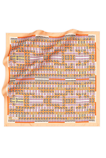 Cacharel Eșarfă din twill Cacharel cu model geometric