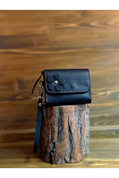Wild West Crafted محفظة نسائية من بريدل روز مع حزام للكاحل. هدية لعيد الميلاد...