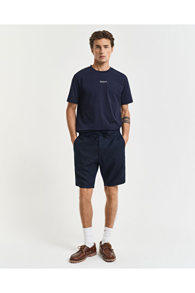 Gant Erkek Lacivert Relaxed Fit Şort