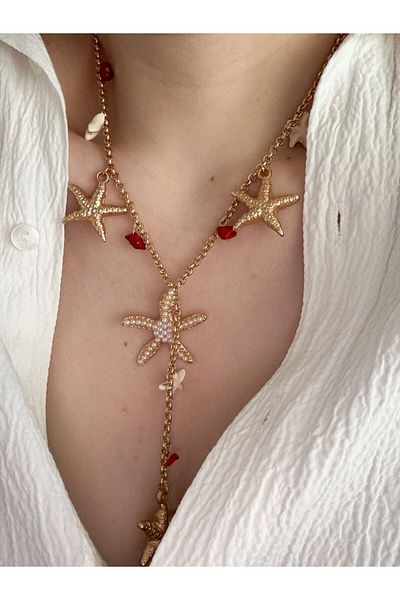 CHARMLUCKY Sea Charm Y Necklace