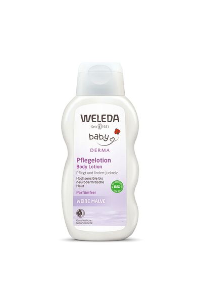 Weleda Baby Baby Derma body lotion with white mallow