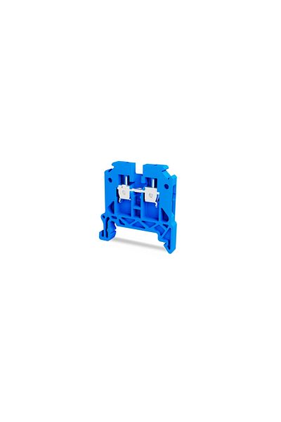 LiderGlobal 4 mm Rail Terminal Block Blue