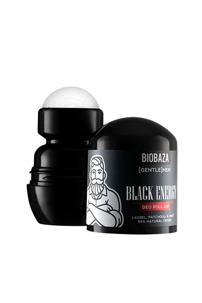 Biobazam Deodorant Based On Alum Stone For Men Black Energy (BAY AND PATCHOULI), Biobaza, 50 ml