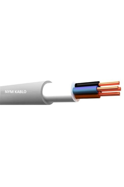 RBY NYM Kablo Bakır 4X1,5 - Elektrik Tesisatı İçin Kaliteli Kablo