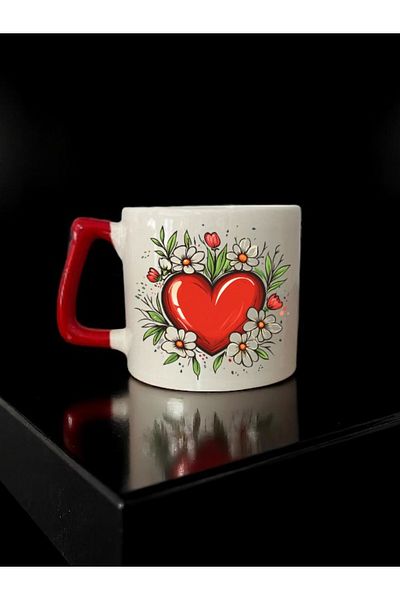 lili hediyelik Dear Brother Written Gift for Brother Birthday Gift for Brother 4-Piece Ceramic Mug