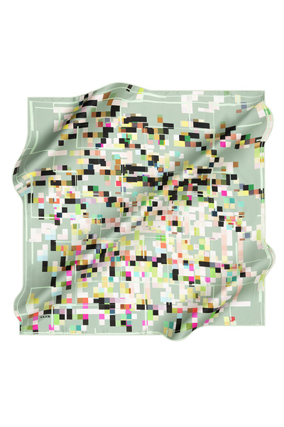 Aker İpek Krep Saten Eşarp