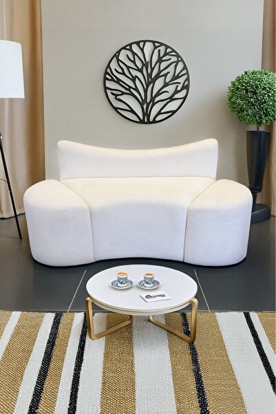 YAPKAR Çay Seti Tek Koltuk - Parçalı Puflu Ofis Balkon Cafe Bahçe Salon Mobilyası