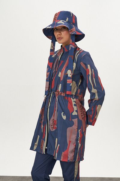 Mevra Bucket Beach Hat Lia Indigo