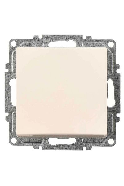 LiderGlobal Visage cream single switch frameless - compatible frame for socket and switch