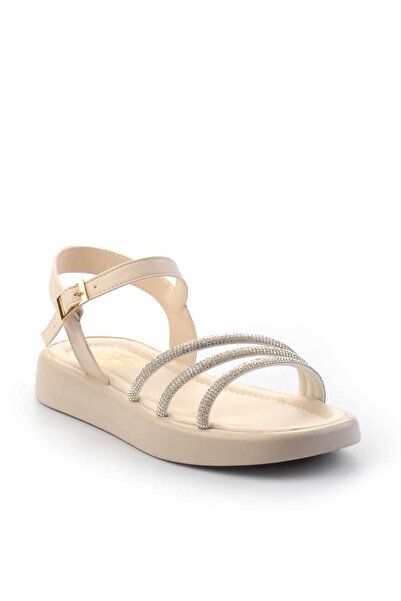 Bambi Beige Women's Sandals K05311023009