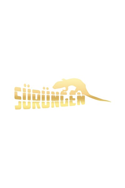 Reysa Tasarım Reptile Sticker 17X17 cm Gold