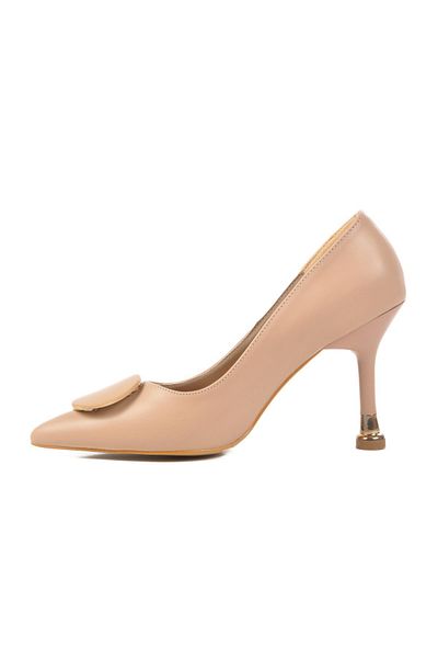 Pierre Cardin Beige Women's Evening Dress Shoes Pc-54025 Z