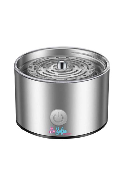Sofia Concept Sofia CONCEPT® Hydrogenated/Ionized Water Generator Glass Base, Portable, Filter, 10W, Silvery