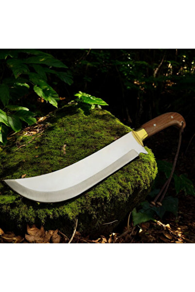 Bıçak Şehri El yapımı orijinal balçak pirinç orman Palası