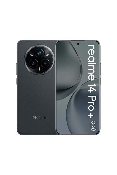 realme 14 Pro+ AI Dual SIM Suede Grey 12GB RAM 512GB 5G - Middle East Version