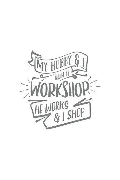 Reysa Tasarım Workshop Sticker 17X17 cm Gray