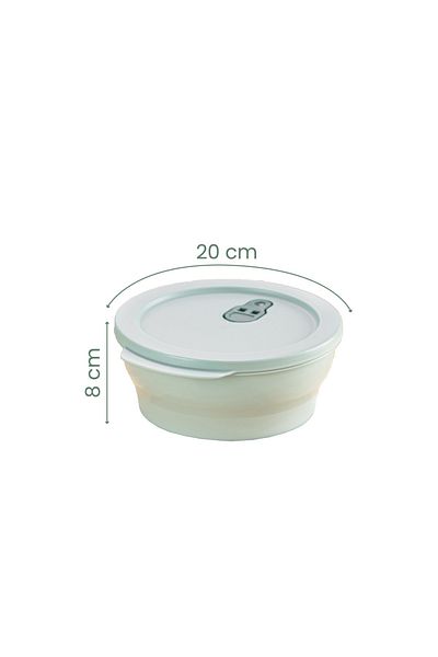UnicUtil Set of 3 plastic casseroles, UnicUtil, Spacious Elegant, Multicolor