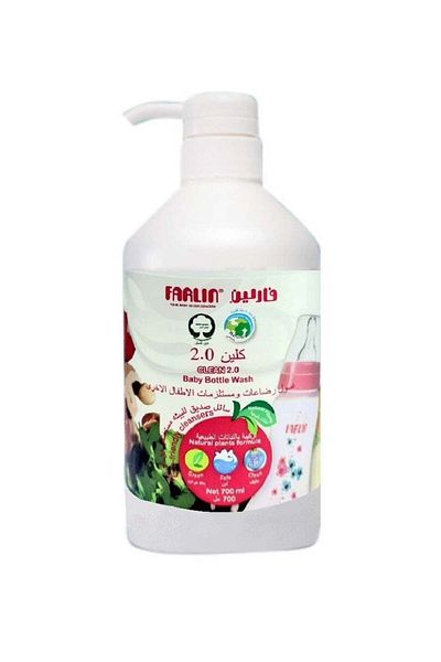 FARLİN Wash And Cleansers Baby Bottle, Natural Plants Formula - 700Ml