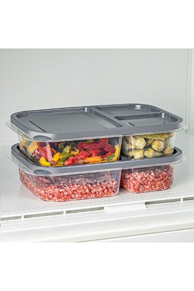 UnicUtil Set of 2 plastic casseroles, UnicUtil, Modern Spacious, Anthracite