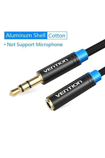 Choice 0.5m No Support Mic Blue Vention Jack 3.5 Aux Extension Cable for Car Laptop Mini PC TV Xiaomi Huawe