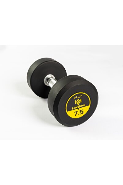 AlinSport PROFESYONEL KAUÇUK KAPLI DUMBBELL 7.5 KG
