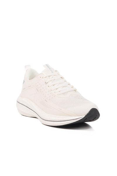 WALKWAY Large Size White Textile Men's Sports Shoes Wl234312 m