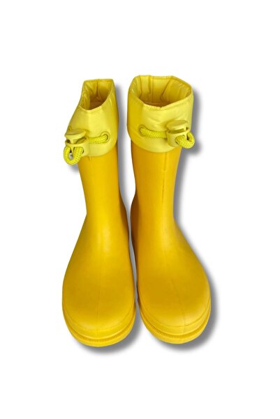 belixspor Konçlu Erkek Çocuk Yağmur Çizmesi 26-35 Sarı