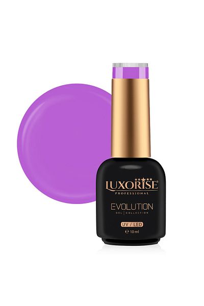 LUXORISE Oja semipermanentă Evolution, Beach Breeze - Valuri Liliac 10ml
