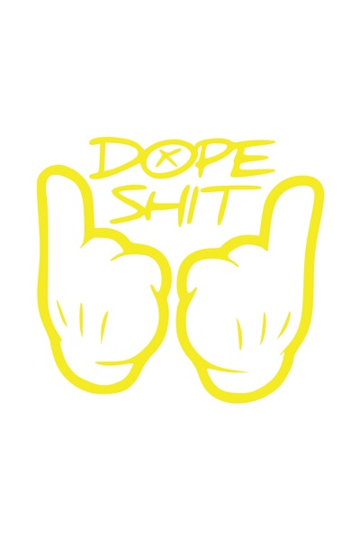 Reysa Tasarım ملصق دوب شيت مقاس 17x17 سم أصفر