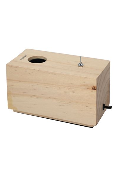 micasa E27 Durable and High Quality Wood Base Socket with Cable