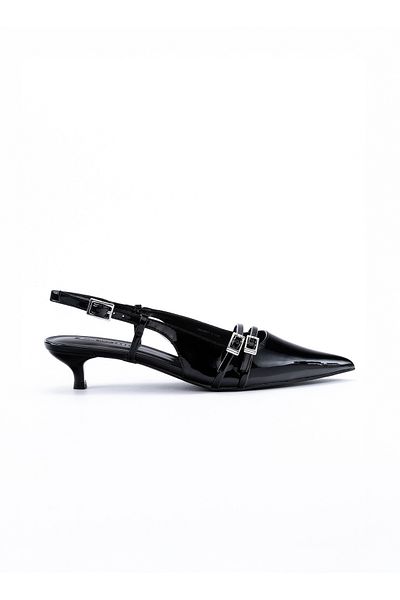 BATA Slingback Kitten Heel Pumps