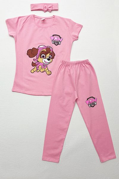 HÇM Girl's Tights Set with Hair Band Gift Printed C64