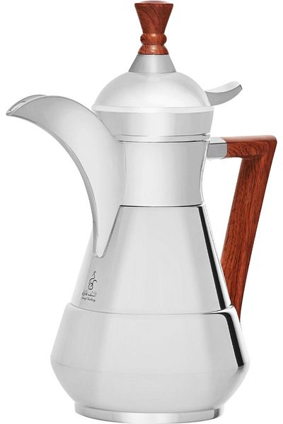 Alsaif Gallery Sulaiman Thermos 2 Alsaif Gallery, 0.6 Liters, Inner Thermal Glass Insulation, Outer Stainless Steel