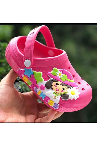 Pandalina Girls' Sandals Anti-Skid Sole Sandals Kindergarten Nursery Sea and Pool Sandals
