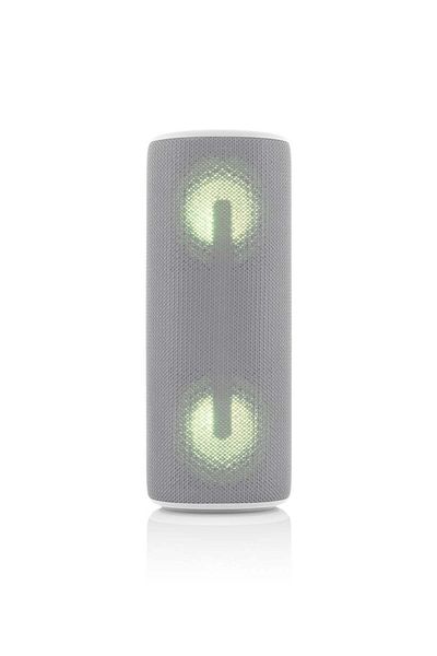 JVC XS-E423G portable speaker, 24 W, Bluetooth, IPX5, LED lighting, gray