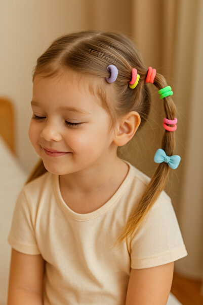 MYZİ STORE Σετ παιδικών αγκράφες για κοριτσάκια – Μαλακά, εύκαμπτα, χαριτωμέν...