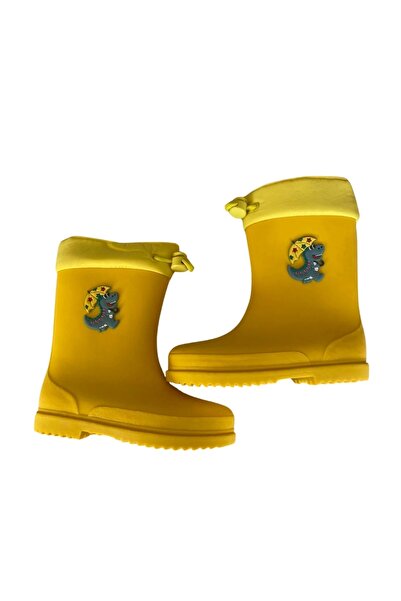belixspor Konçlu Erkek Çocuk Yağmur Çizmesi 26-35 Sarı