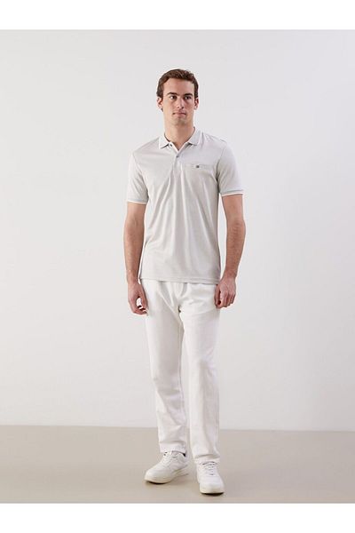 LC Waikiki Ανδρικό μπλουζάκι LCWAIKIKI Classic Polo Neck Mercerized Look