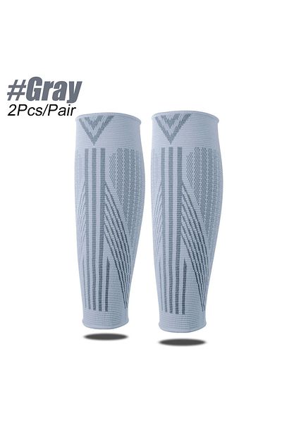 Choice M Gray 1Pair Calf Compression Sleeves for Men Women,Footless Compression Socks Support for Varicose